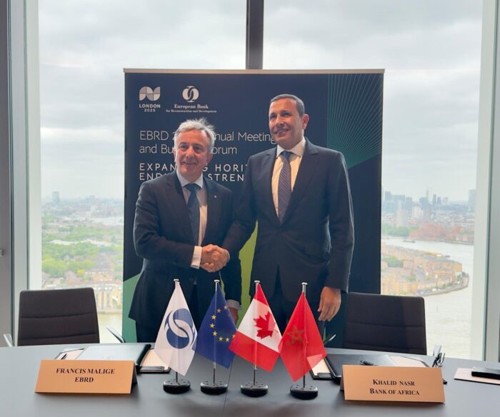 Signature BERD BOA 1 scaled - Finance verte : BANK OF AFRICA décrohe 70 millons d'euros de la part de la BERD, l’UE, le FVC et le Canada