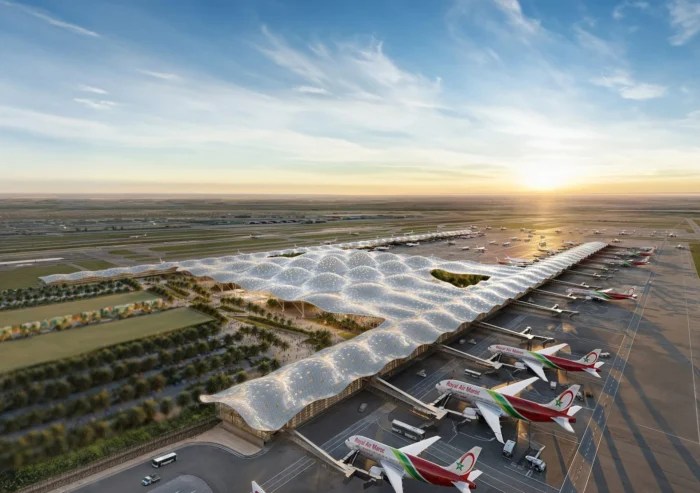 nouveau terminal aeroport Mohammed V de Casablanca scaled - Aéroport Mohammed V : lancement des appels à manifestation d’intérêt pour le nouveau terminal