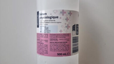 serum physiologique scaled - Sérum physiologique : nouveaux rappels en France de lots de la marque HappyLab