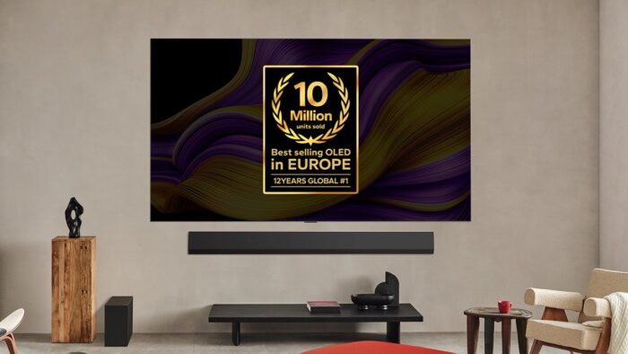 1 2 scaled - LG franchit le cap des 10 millions de téléviseurs OLED vendus en Europe et consolide son leadership mondial