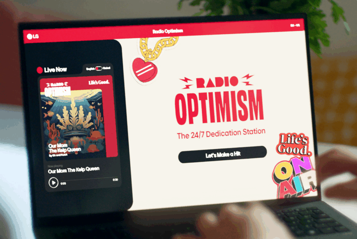Radio Optimism Image 3 scaled - LG mise sur la musique pour raviver les liens humains avec sa campagne « Radio Optimism »