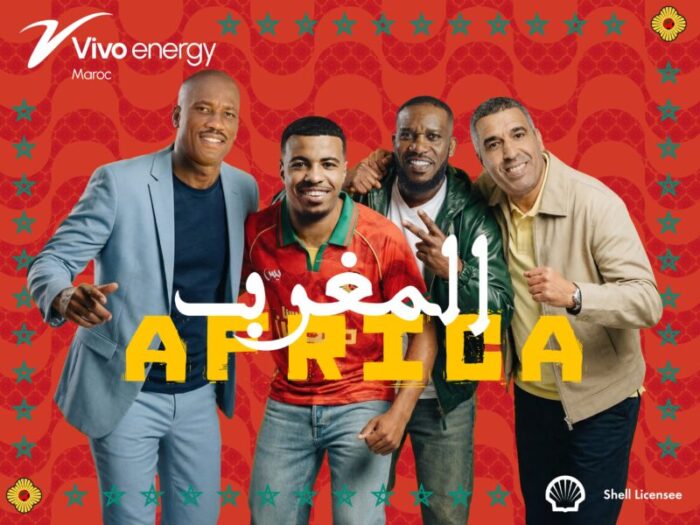 CP ambassadeurs VEM Photo - Vivo Energy Maroc réunit quatre figures du football africain et marocain comme nouveaux ambassadeurs