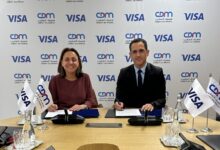 Photo de la signature - Crédit du Maroc et Visa scellent un partenariat stratégique pour accélérer les paiements digitaux