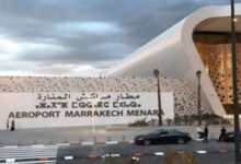 aeroport marrakech 1 1 - Aéroport de Marrakech-Menara : chute partielle d’un faux plafond après de fortes intempéries