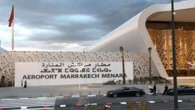 aeroport marrakech 1 1 - Aéroport de Marrakech-Menara : chute partielle d’un faux plafond après de fortes intempéries